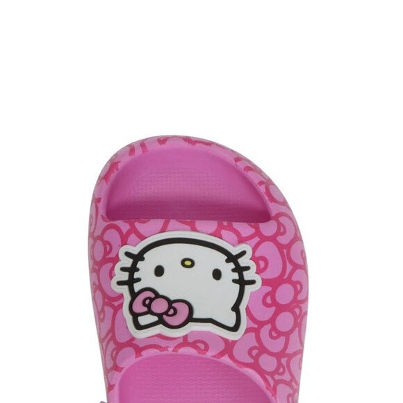 Toddler Girls Hello Kitty License Slide Sandals, Size 9/10, Slip-On, Pink EVA - Picture 6 of 7